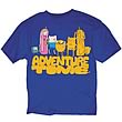 Adventure Time Cloned Friends Blue T-Shirt